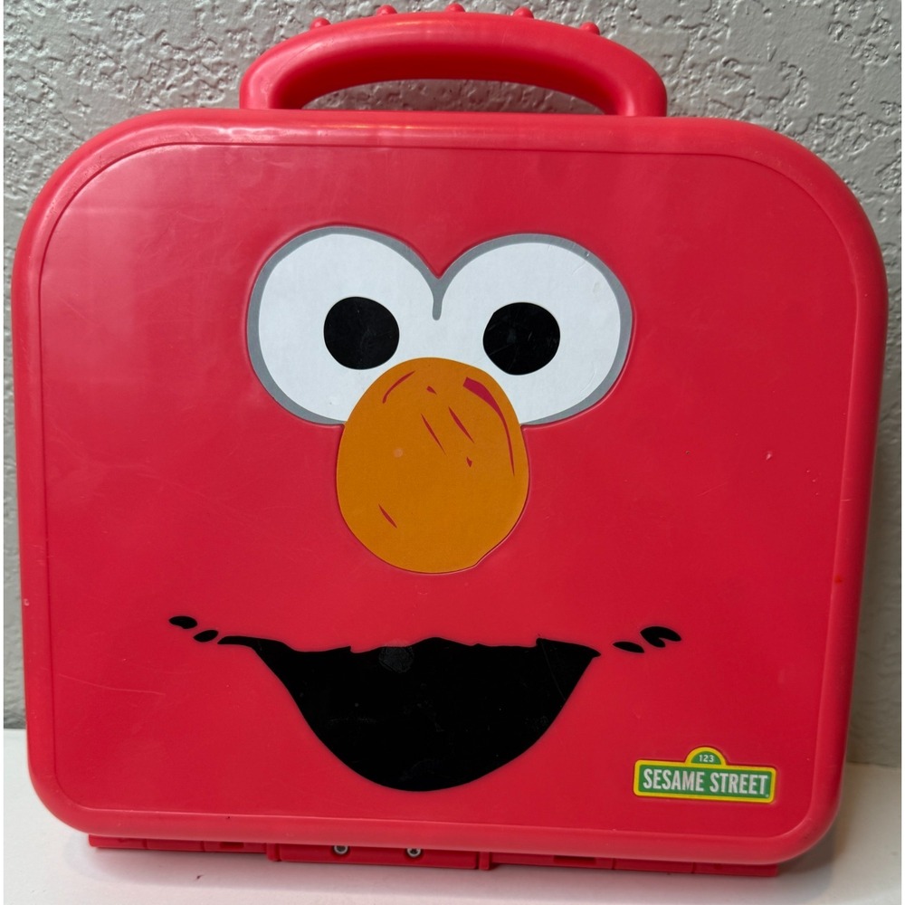 Sesame Street Elmo On The Go Alphabet Letters Play & Learn Travel Case Complete